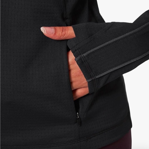 Mondetta Womens Hiking Athletic Workout Tops - Lightweight Quarter-Zip Pullover - Picture 4 of 9